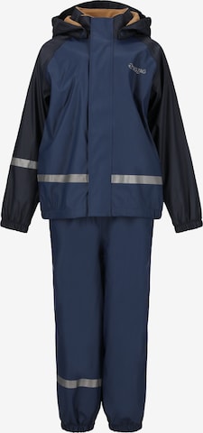 ZigZag Regenanzug 'Augus' in Blau: Vorderseite