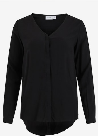 VILA Блуза 'Paya' в черно: отпред