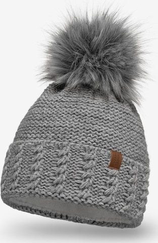 Vivisence Beanie '70103' in Grey: front