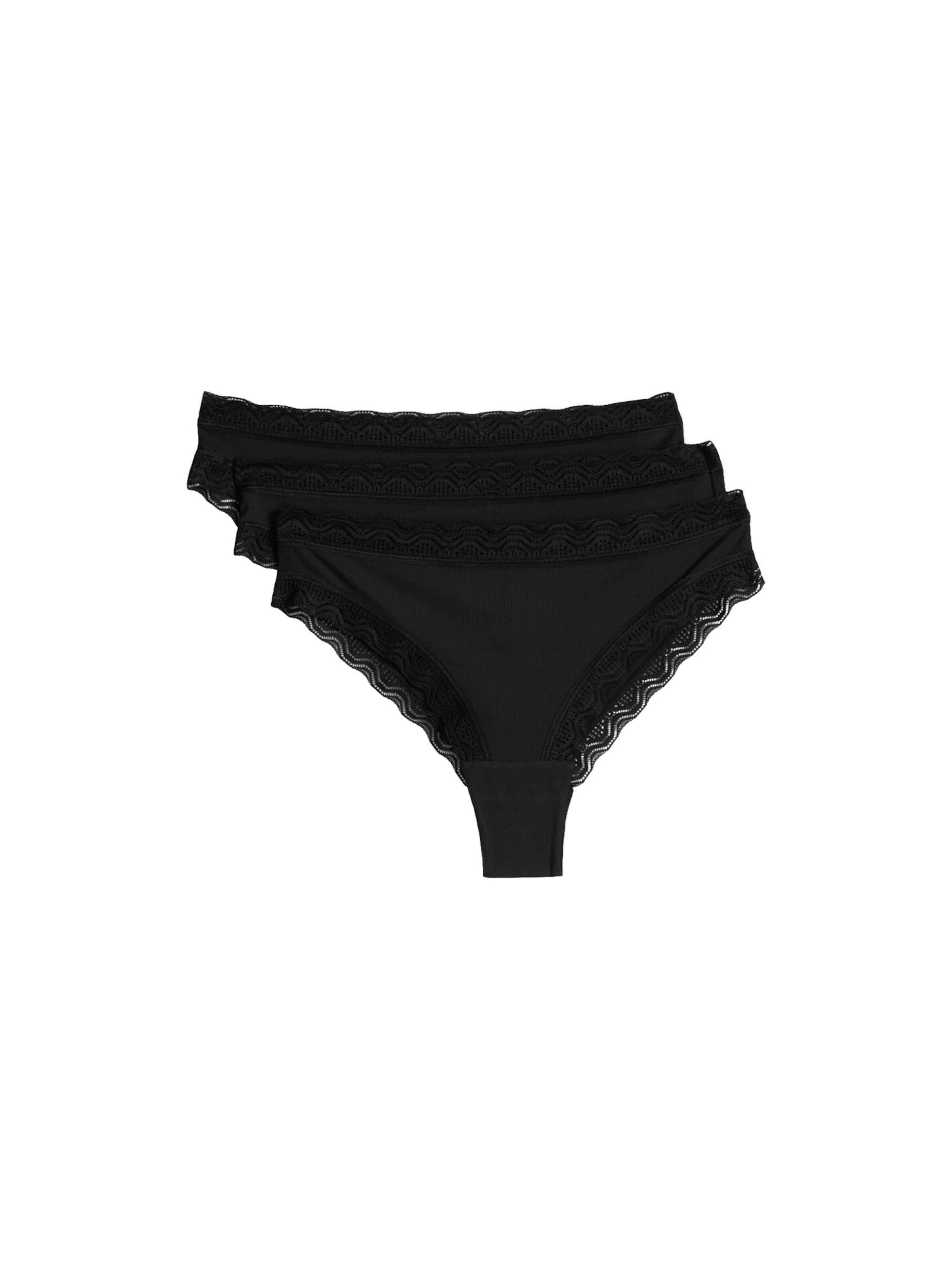 Slip ' Alltags-Basics ' Marc O'Polo en noir : devant