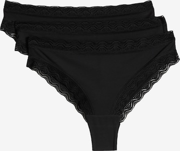 Slip ' Alltags-Basics ' Marc O'Polo en noir : devant