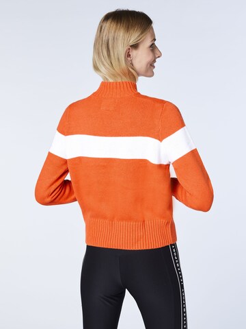 Jette Sport Sweater in Orange