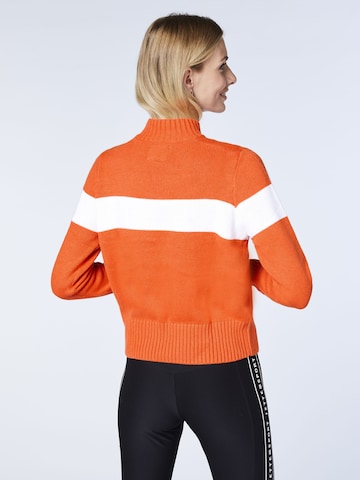 Jette Sport Sweater in Orange