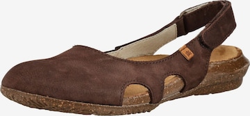 Ballerines EL NATURALISTA en marron : devant