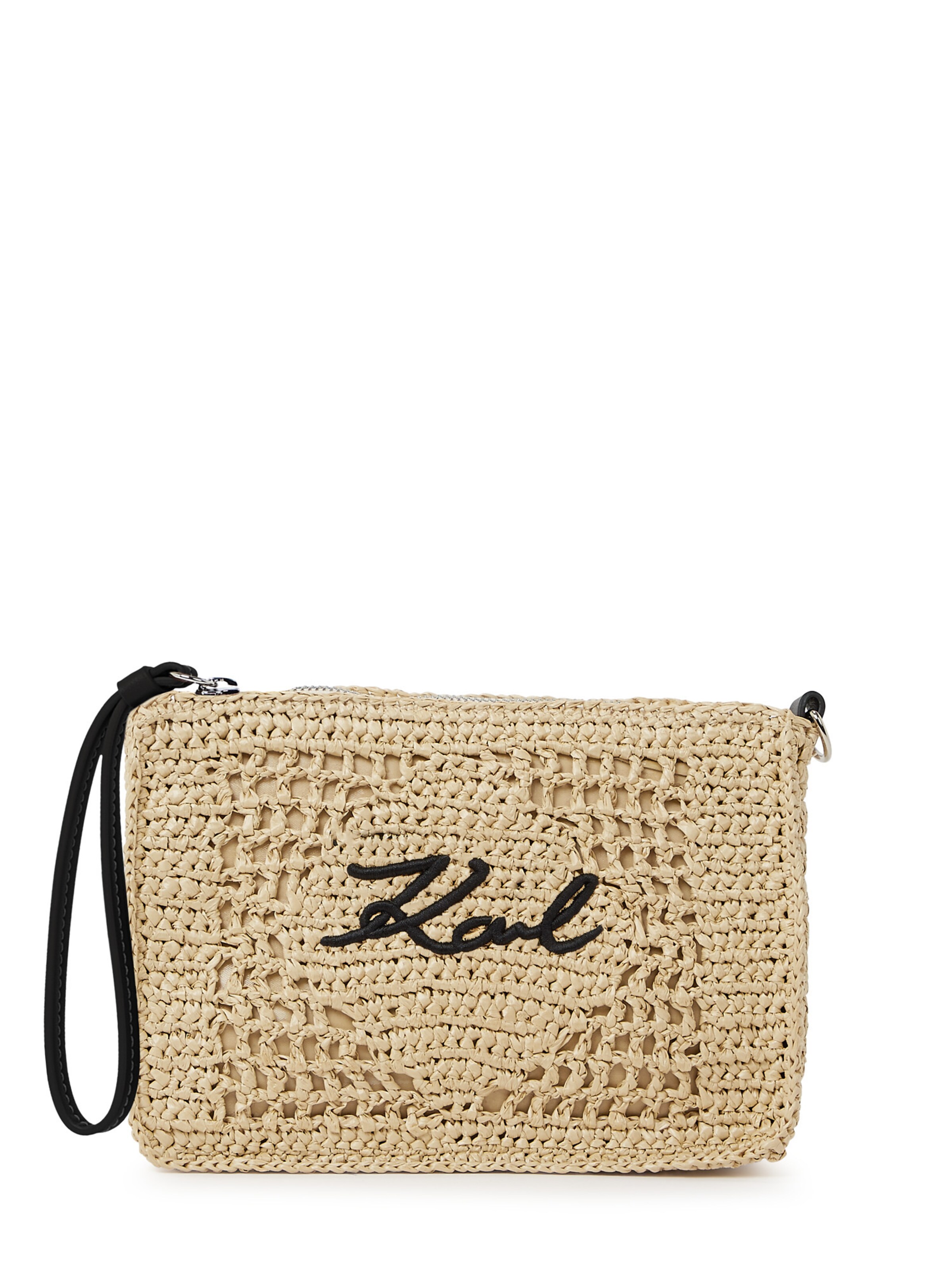 bēšs Karl Lagerfeld Maisveida somas: no priekšpuses