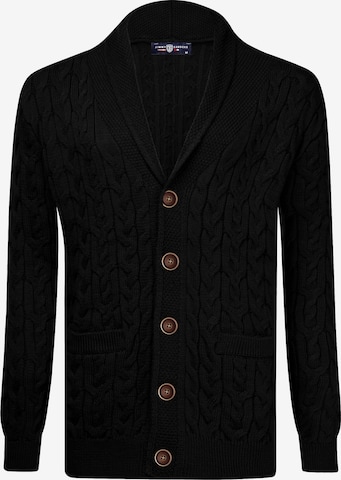 Pullover di Jimmy Sanders in nero: frontale