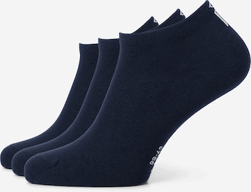 Chaussettes 'Casual (navy)' SOLIT socks en bleu : devant