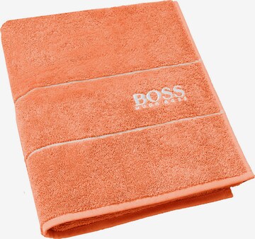 BOSS Home Towel 'PLAIN' in Orange: front