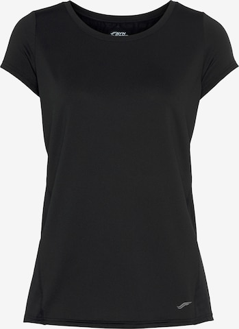 FAYN SPORTS Performance Shirt in Black: front