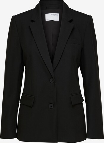 Blazer 'Eliana' SELECTED FEMME en noir : devant