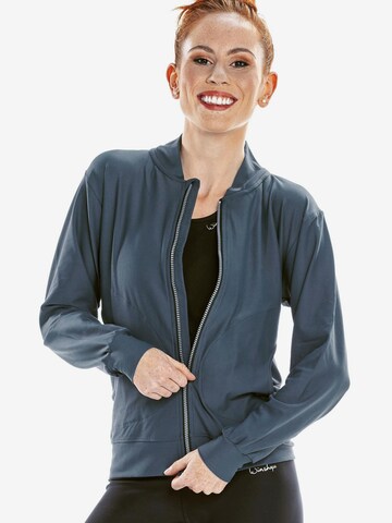 Winshape Sportjacke 'J007C' in Grau: predná strana