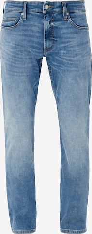 Slimfit Jeans de la s.Oliver pe albastru: față