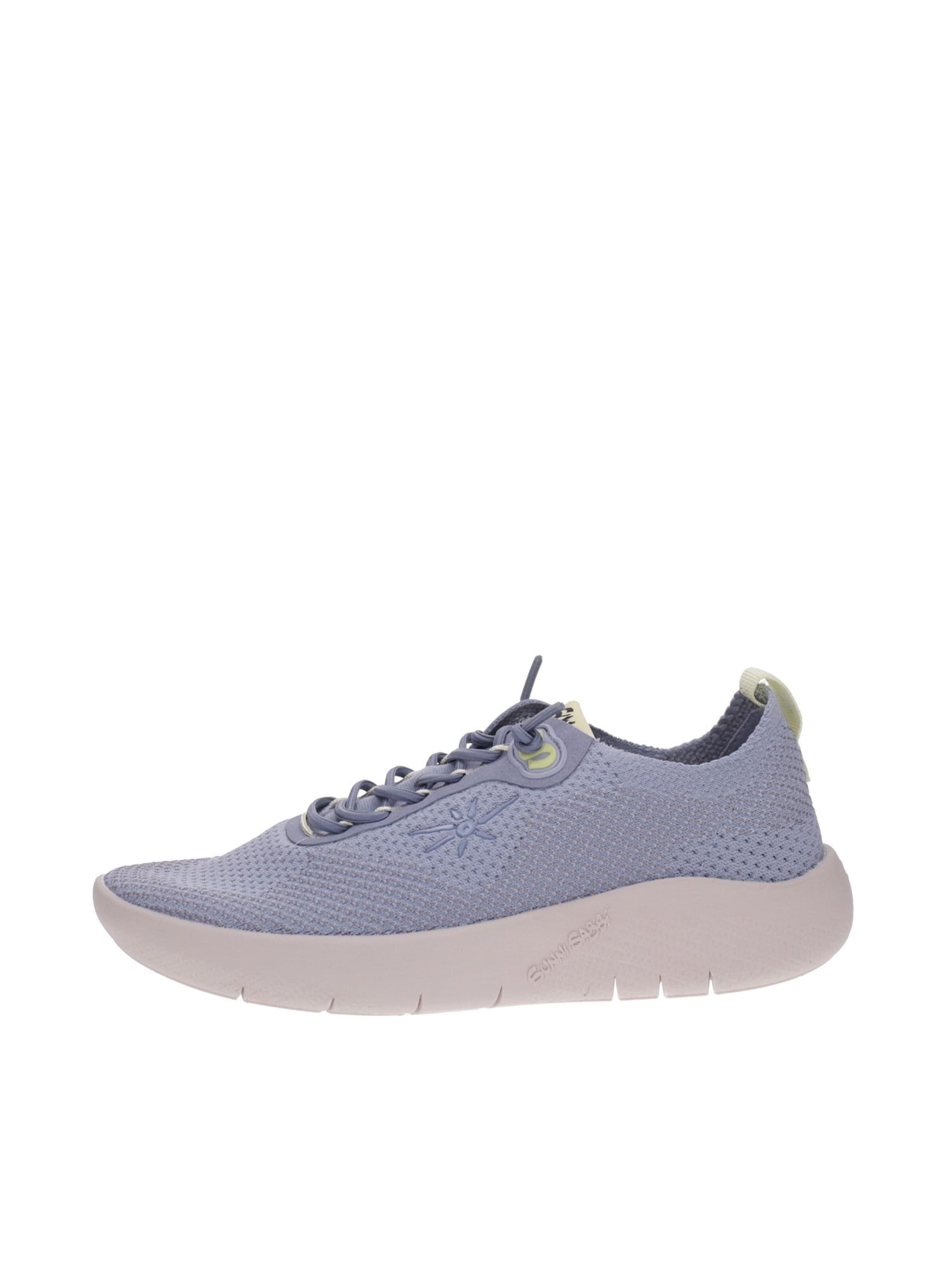 Sneaker bassa di sunni sabbi in blu: frontale