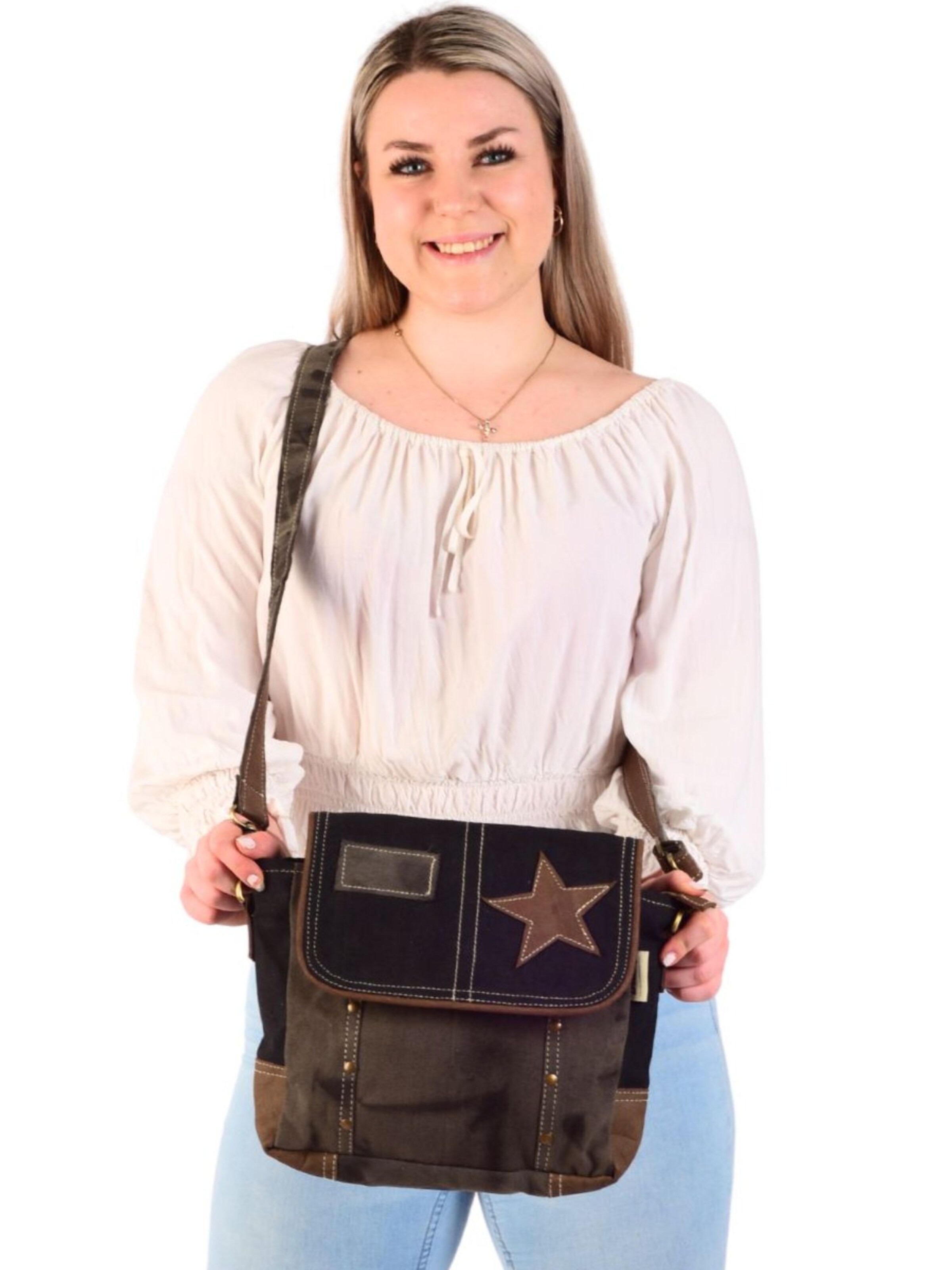 Sunsa Crossbody Bag 'Sunsa' in Black