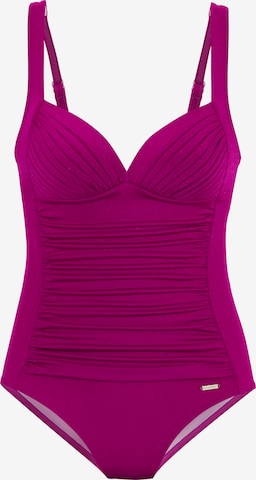 Bustieră Costum de baie întreg de la SUNSEEKER pe roz: față