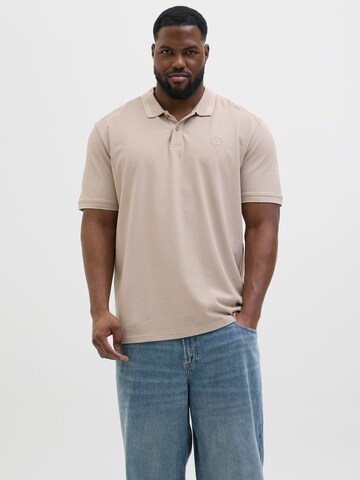 Jack & Jones Plus Shirt 'Hass' in Grey: front