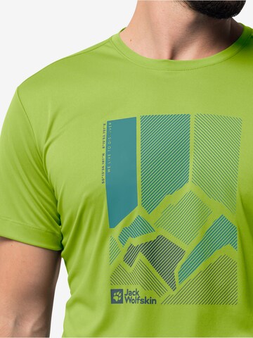 T-Shirt fonctionnel JACK WOLFSKIN en vert