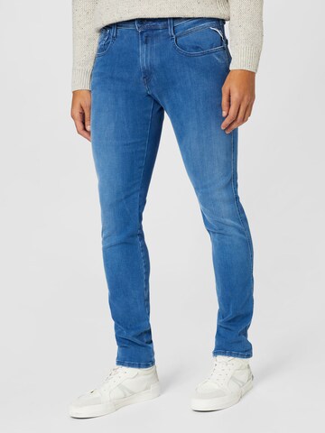 REPLAY Slimfit Jeans in Blau: predná strana