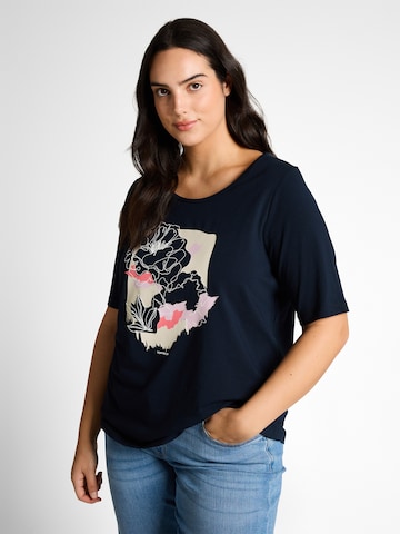 Maglietta di Tom Tailor Women + in blu: frontale