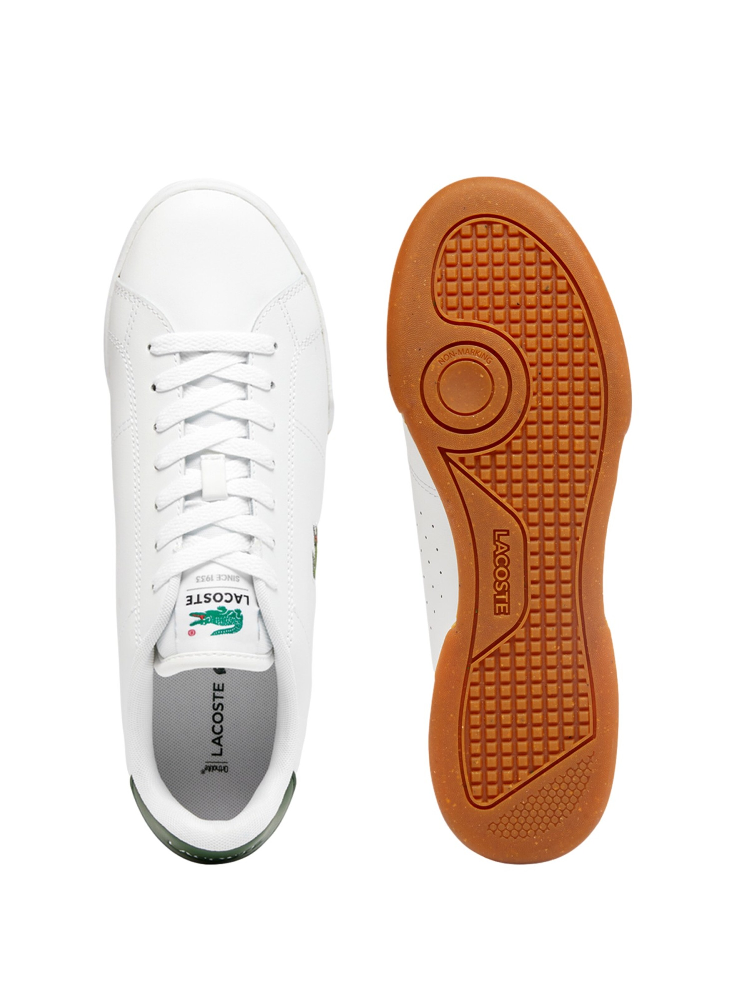 LACOSTE Sneaker low 'Carnaby Cup' i hvid