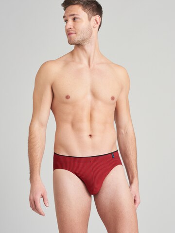 SCHIESSER Slip in Rood: voorkant