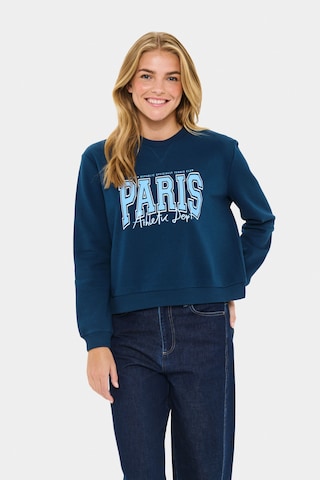 SAINT TROPEZ - Sudadera en azul: frente