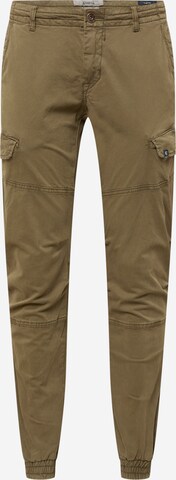 GARCIA Slim fit Cargo Pants in Green: front