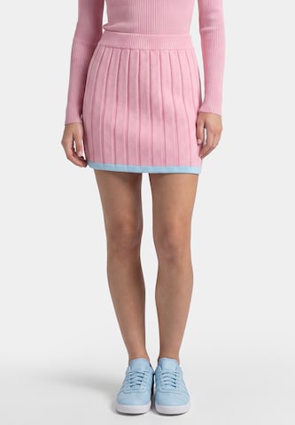 MYMO - Falda en rosa: frente