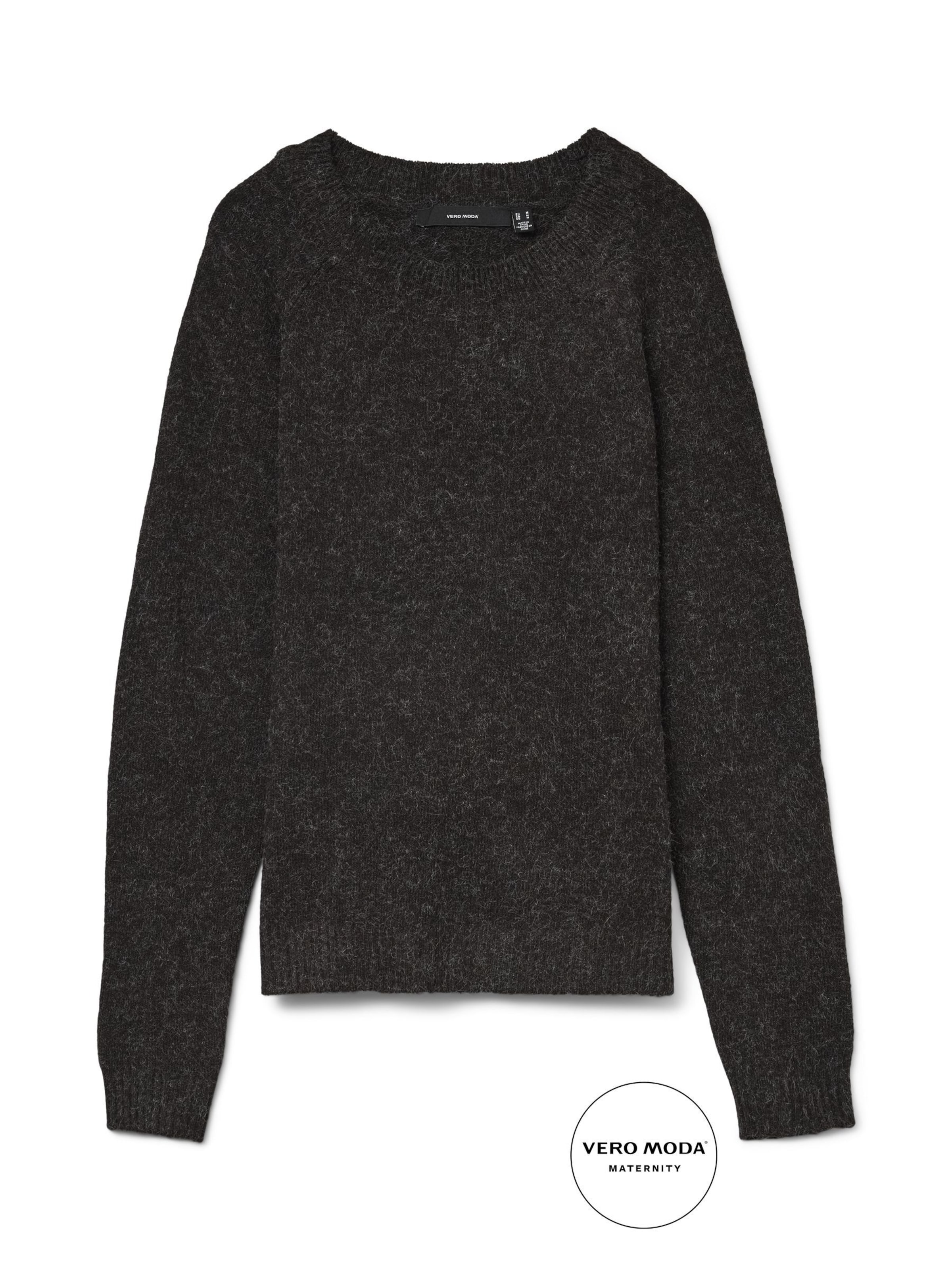 Vero Moda Maternity Sweater 'VMMDoffy' in Black: front