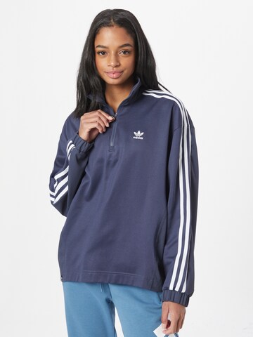 ADIDAS ORIGINALS Sweatshirt in Blue: front