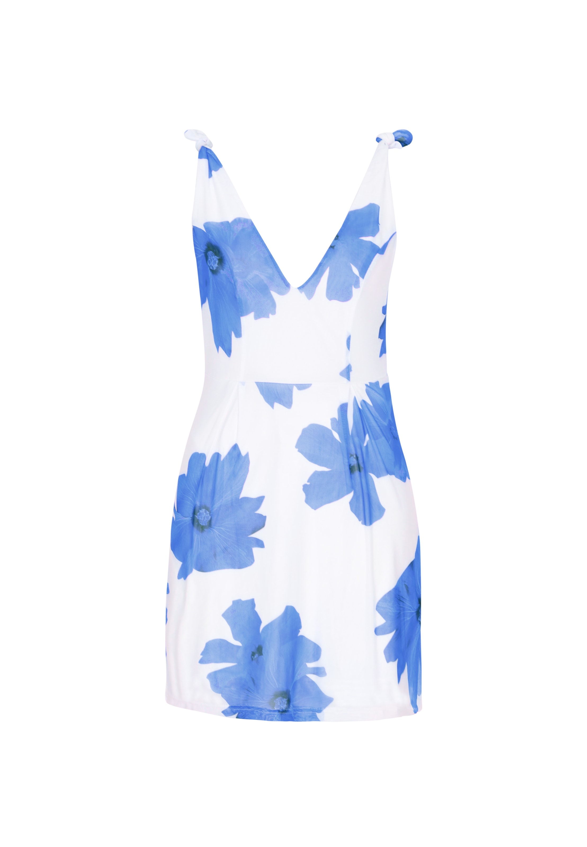 IZIA - Vestido en blanco: frente