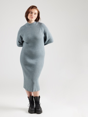 ONLY Carmakoma Knit dress 'CARSILJA' in Green: front