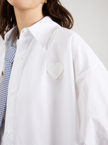 HUGO Bluse 'Elisana' in Weiß