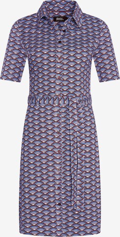 4funkyflavours Shirt Dress 'Wild Side' in Blue: front