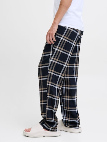 JACK & JONES regular Pyjamasbukser 'JACRimon' i sort