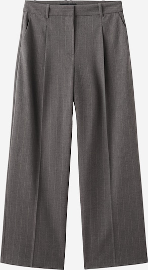 MANGO Hlače s naborima 'GABO' u tamo siva, Pregled proizvoda