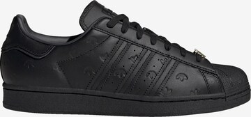 juoda ADIDAS ORIGINALS Sportbačiai be auliuko 'Superstar'