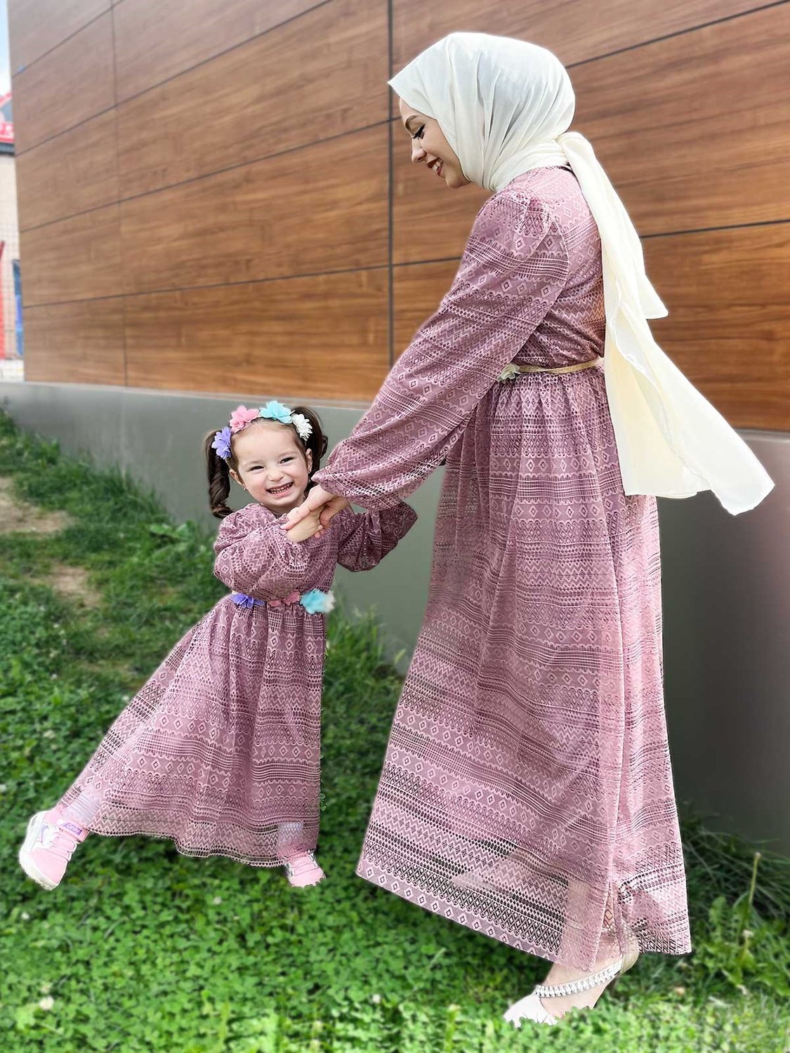 MODAMIHRAM Jurk in Roze
