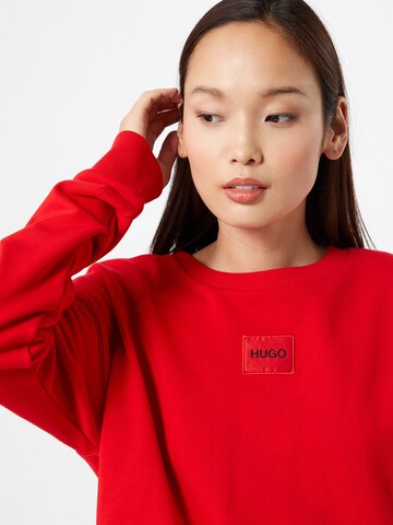 HUGO Red Sweatshirt 'Nakira' in Rot