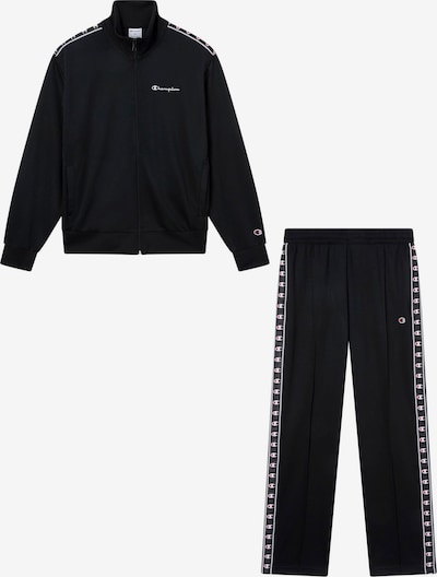 Champion Authentic Athletic Apparel Sportski komplet u crvena / crna / bijela, Pregled proizvoda