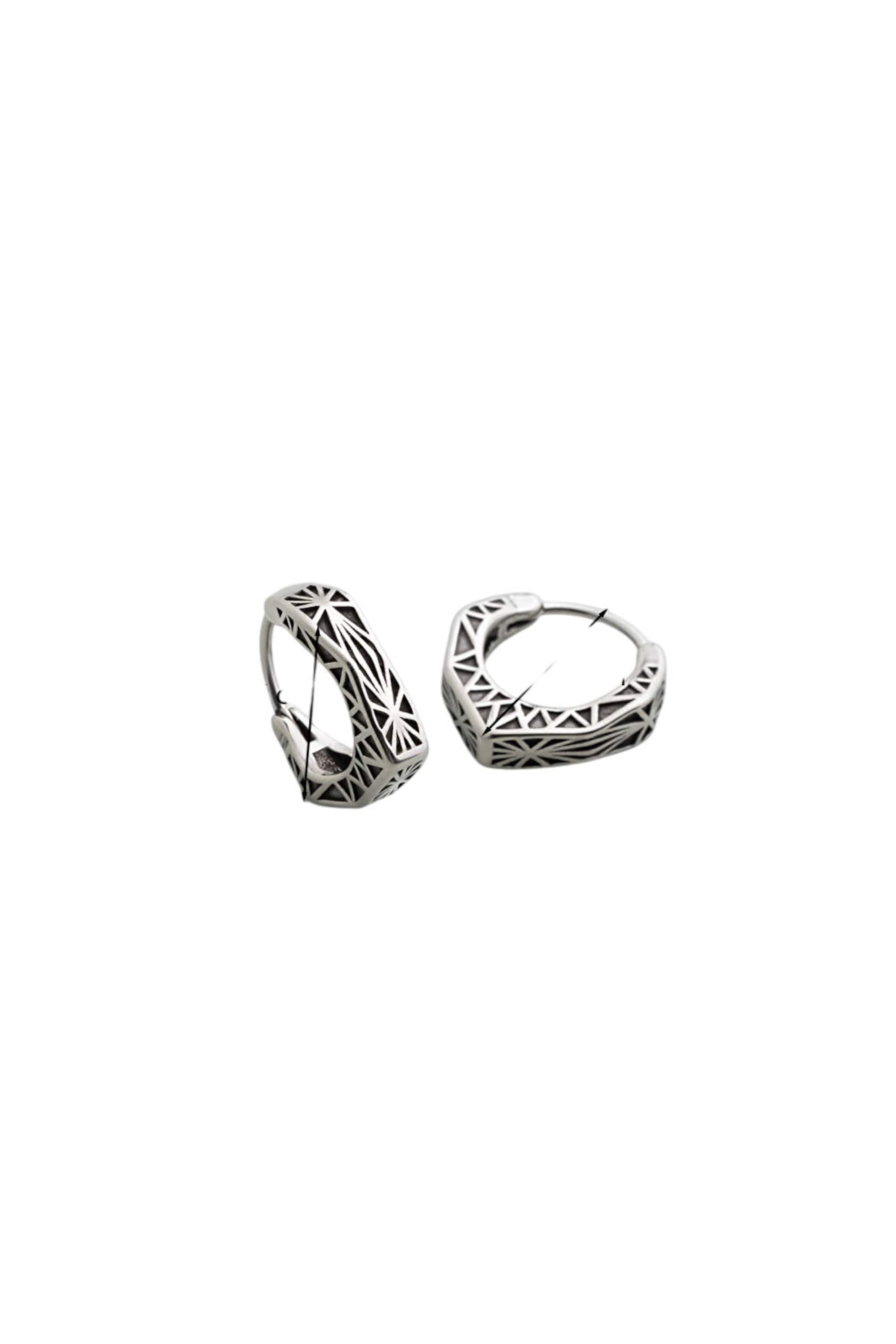So Chic Ohrring in Silber