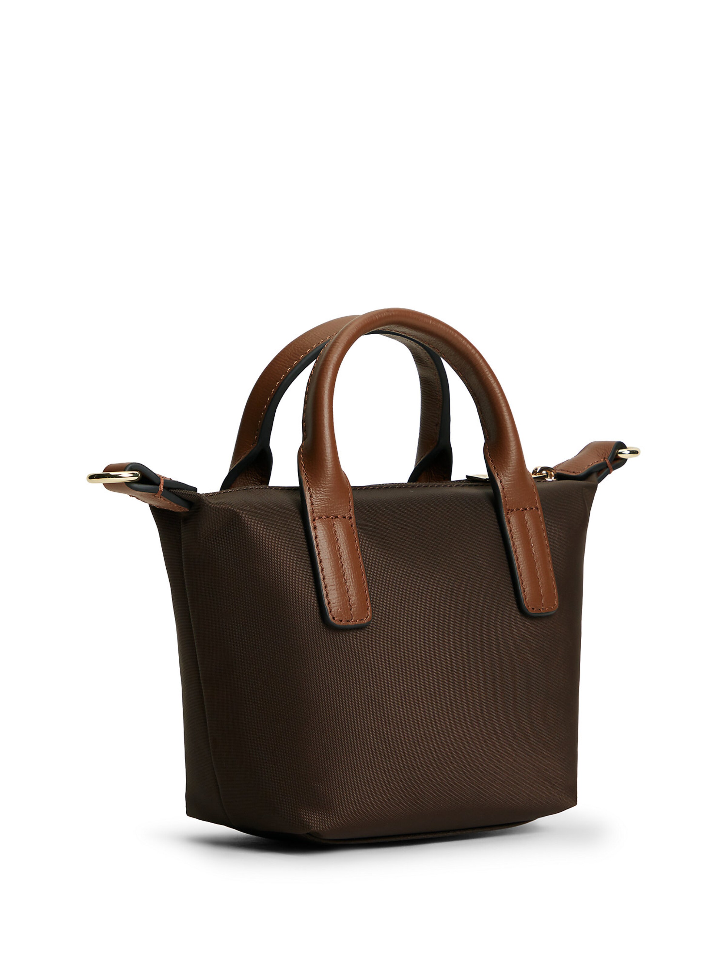 TOMMY HILFIGER Handtas 'Popette' in Bruin