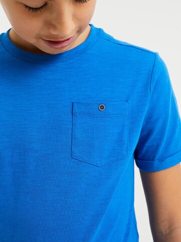 WE Fashion Тениска 'Herold' в синьо