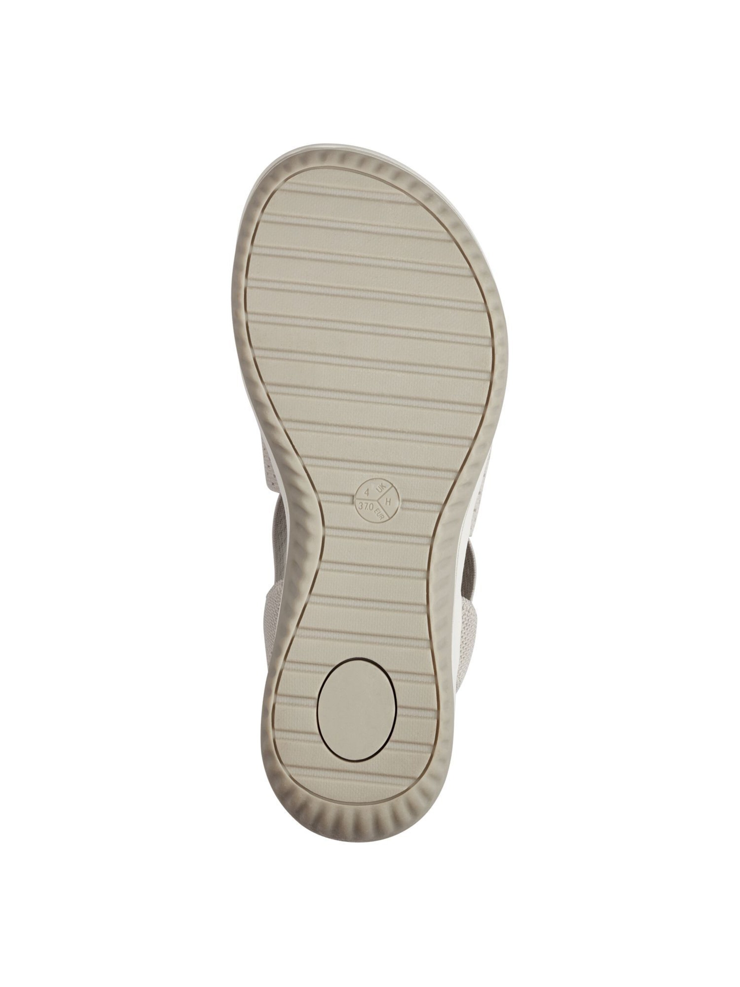 JANA Sandale in Grau