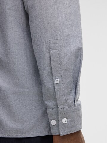 STRELLSON Regular fit Button Up Shirt 'Charlie' in Grey