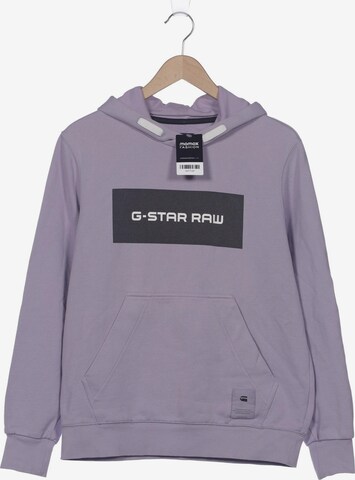G Star RAW Sweatshirt Zip Up Hoodie in L in Lilac ABOUT YOU
