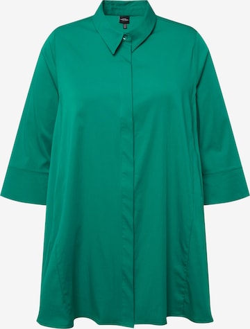 Ulla Popken Blouse in Groen: voorkant