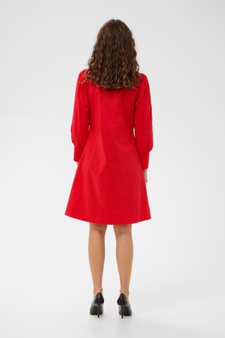 CULTURE Jurk 'Antoinett' in Rood