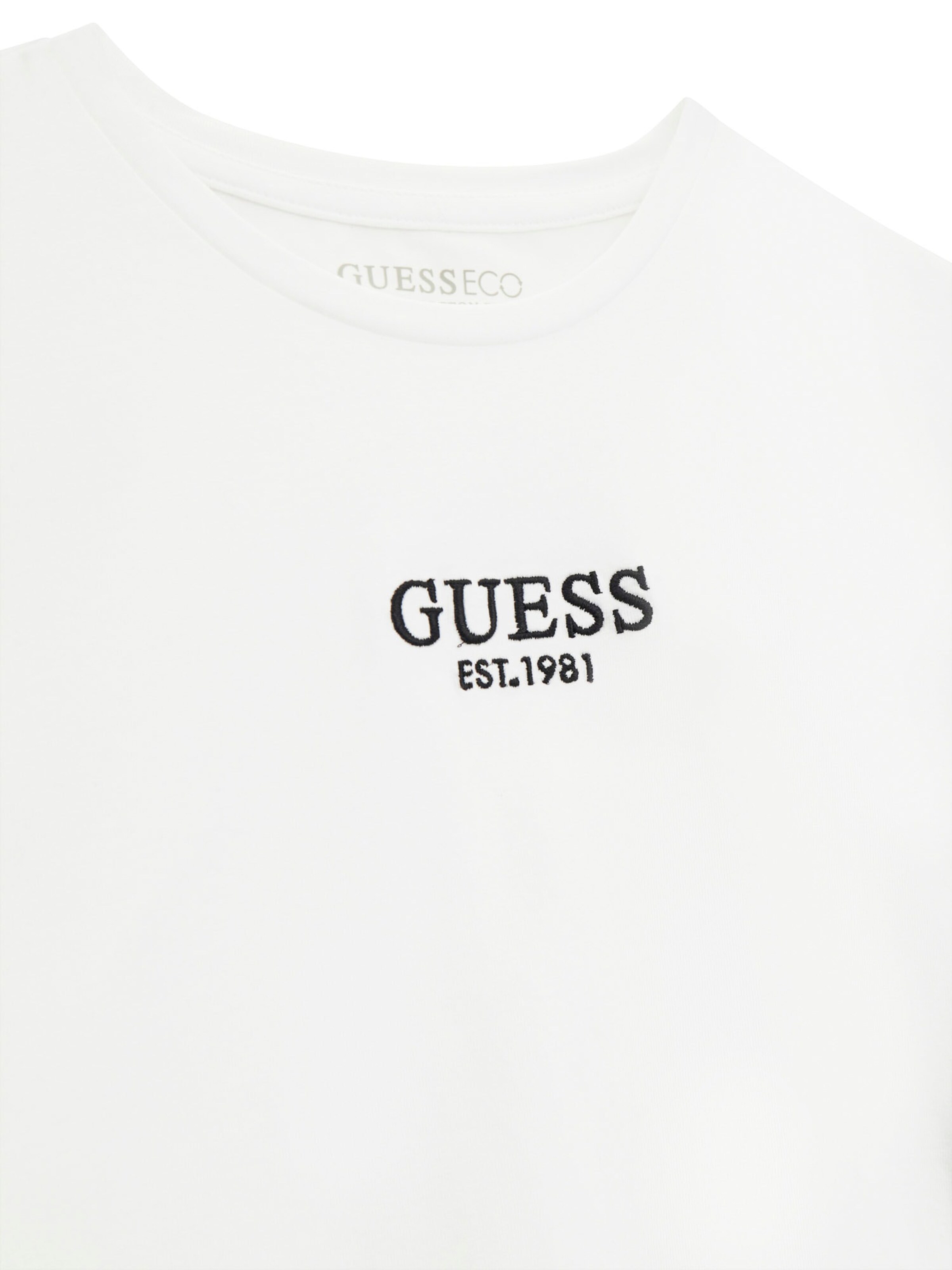 Tricou de la GUESS pe alb