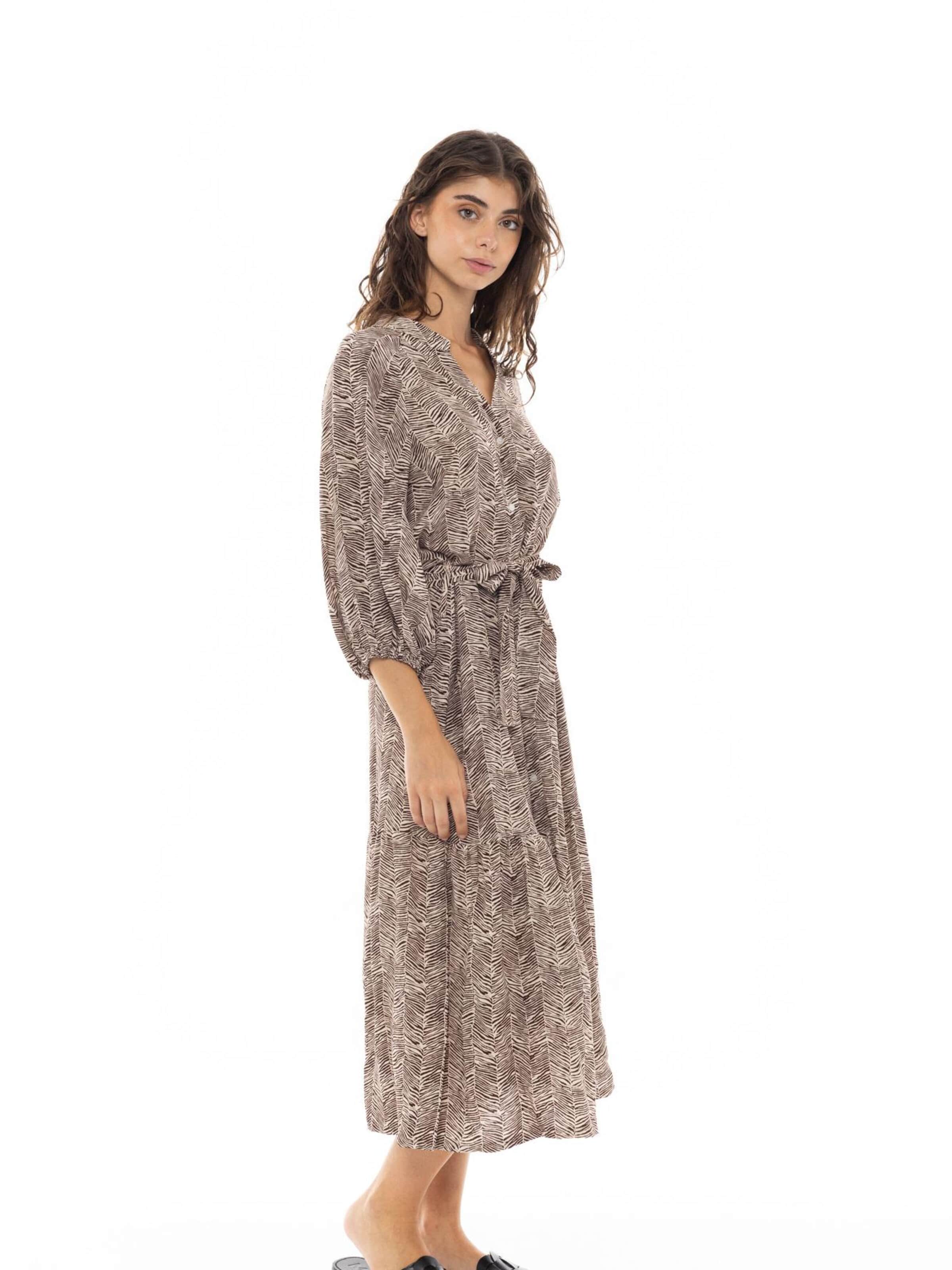 Pink Label Kleid 'BEACHWEAR AFRICA OAK'‌‌‌‌‌‌ in Braun